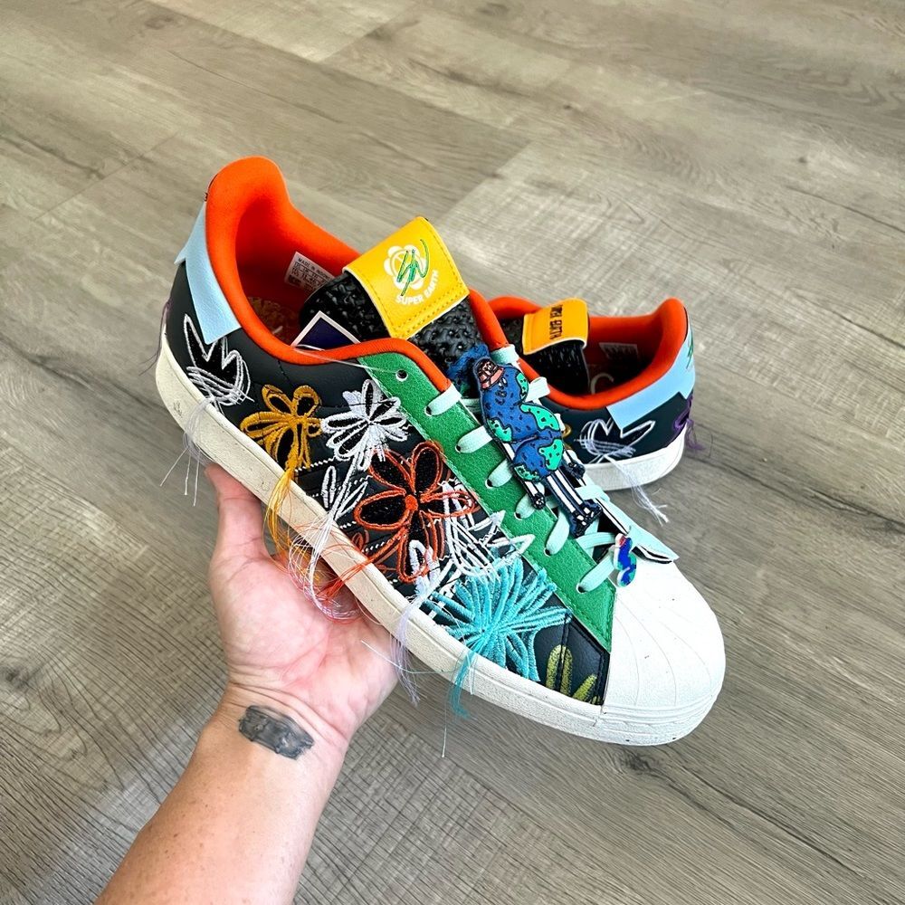 Adidas Superstar x Sean Wotherspoon Super Earth Men’s Sz 11.5-NEW!